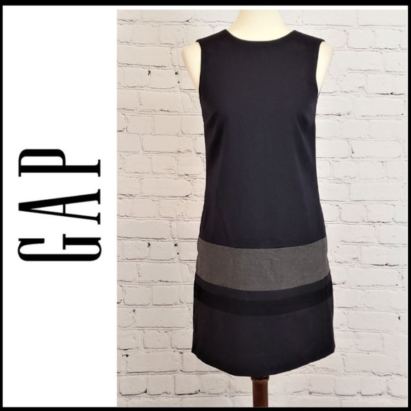 GAP Dresses & Skirts - GAP Wool Colorblock Sheath Dress w/Pockets, Size 0
